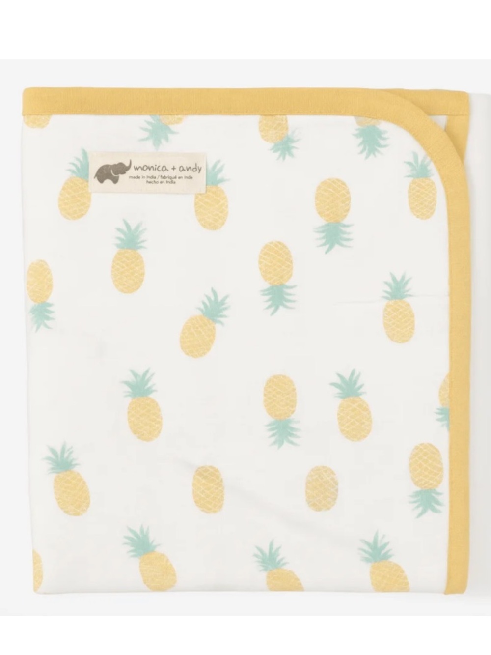 Like new! Monica & Andy Pineapple Baby Blanket